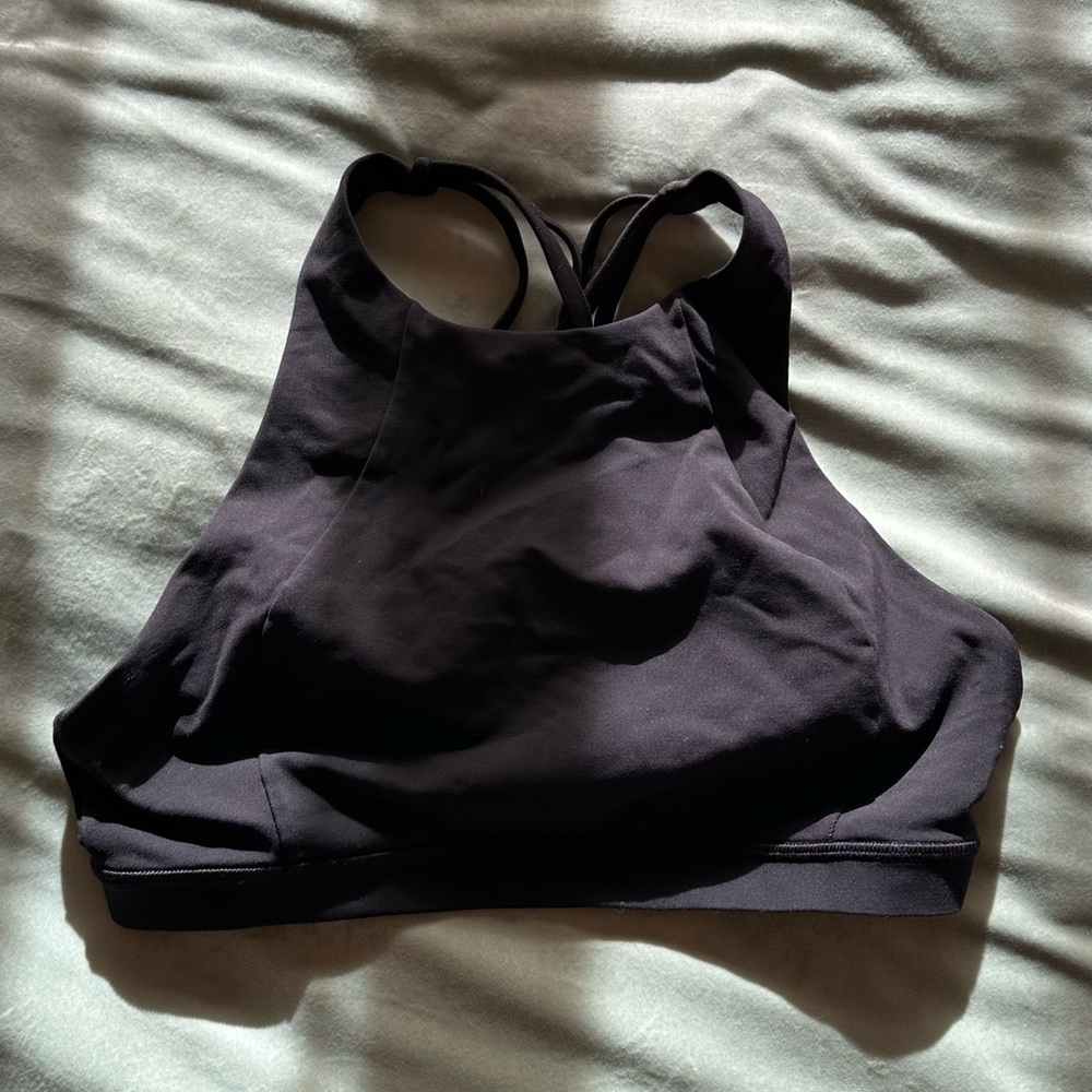 Lululemon black energy bra